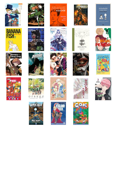 80 Günde Dünya Turu: ( Çizgi Roman ) + 22 Kitap Daha (Set)