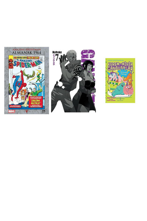 Amazing Spider-Man - Almanak 1964 + 2 Kitap Daha (Set)