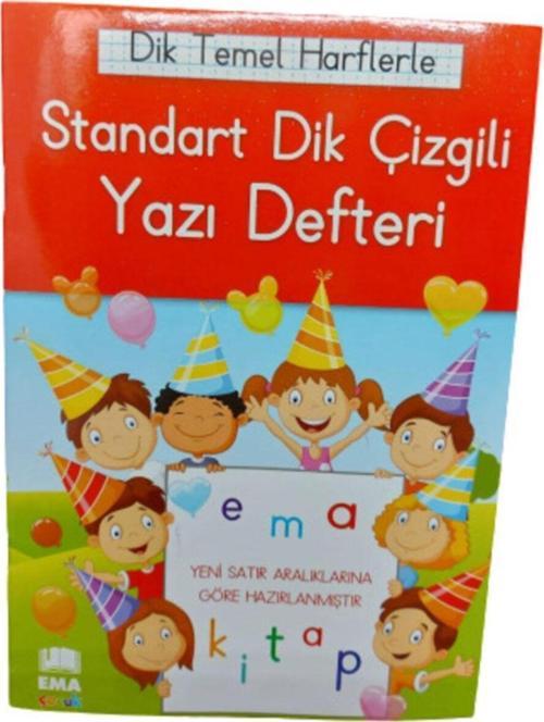 Standart Dik Çizgili Yazı Defteri Ema Yayınları