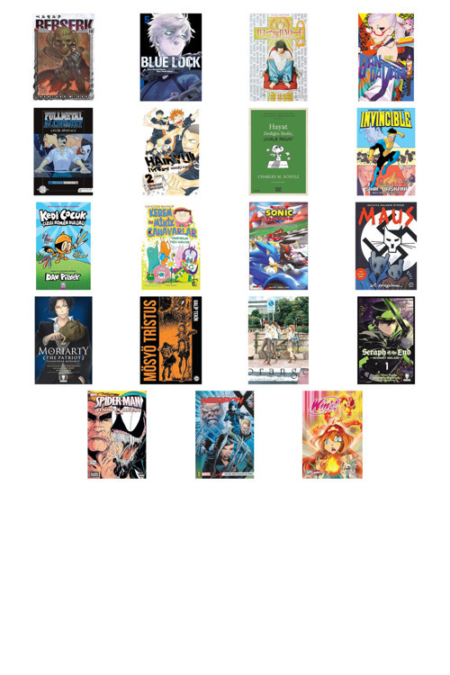 Berserk 10 + 18 Kitap Daha (Set)