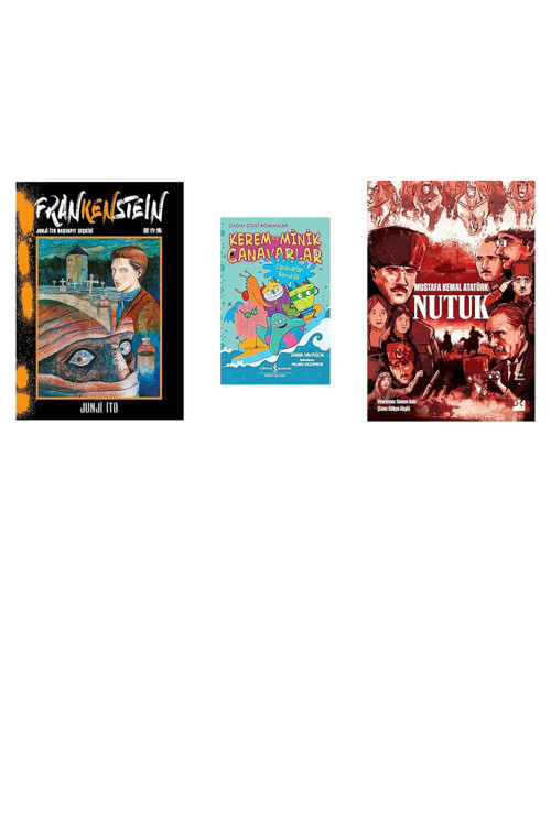 Frankenstein + 2 Kitap Daha (Set)