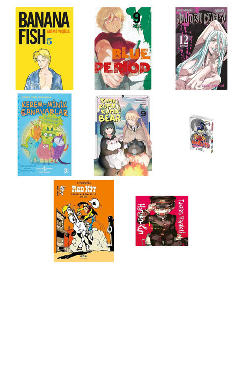 Banana Fish 5. Cilt + 7 Kitap Daha (Set)