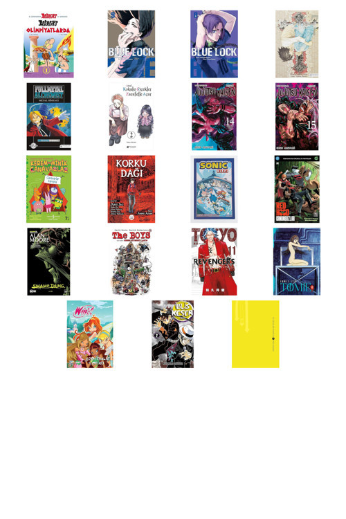 Asteriks 12 - Asteriks Olimpiyatlarda + 18 Kitap Daha (Set)