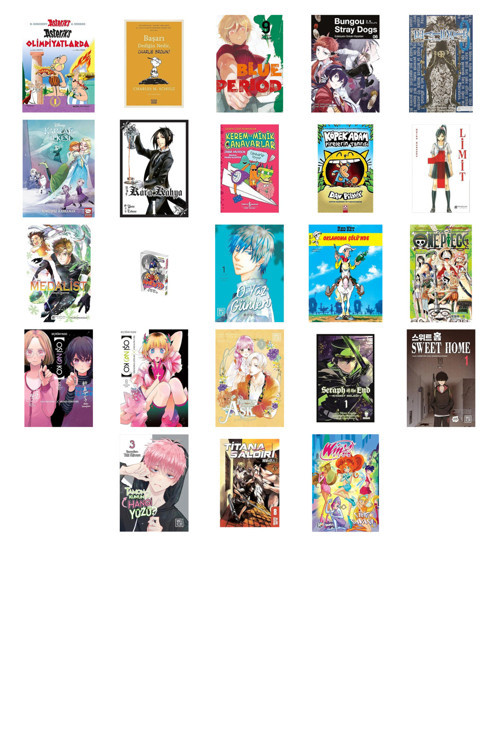 Asteriks 12 - Asteriks Olimpiyatlarda + 22 Kitap Daha (Set)