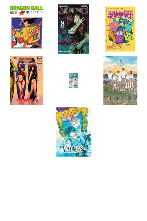 Dragon Ball 17 - 18 + 6 Kitap Daha (Set)