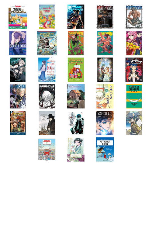 Asteriks İle Kleopatra + 27 Kitap Daha (Set)