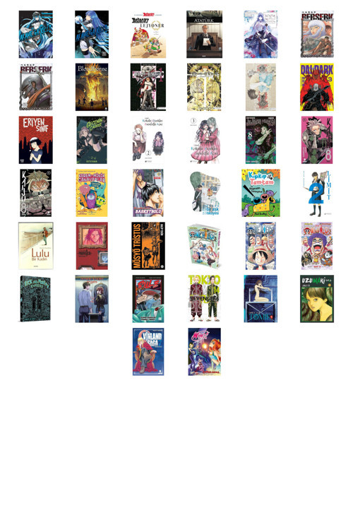Akame, Keser 4 + 37 Kitap Daha (Set)