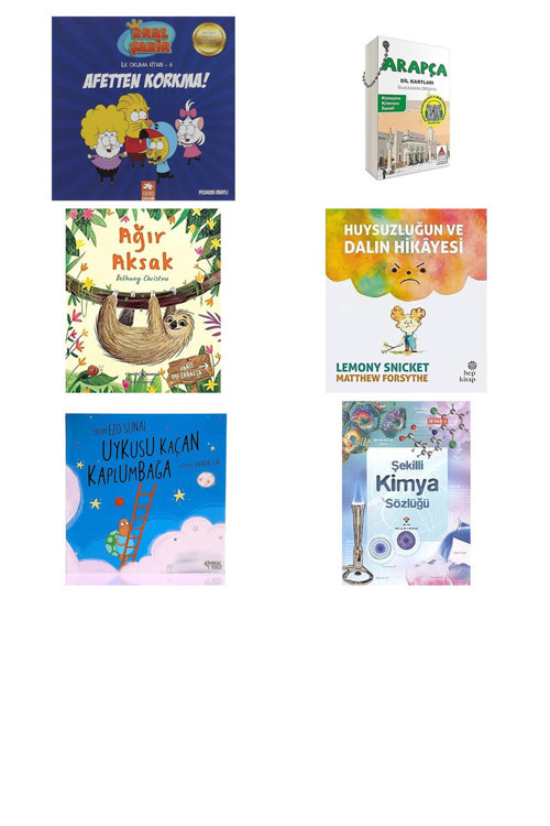 Afetten Korkma! - Kral Şakir İlk Okuma 6... +5 Eğitim Kitabı