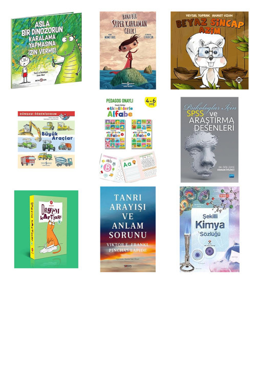 Asla Bir Dinozorun Karalama Yapmasına İzin Verme (Kapak Deği... +8 Eğitim Kitabı