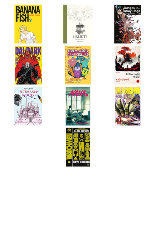Banana Fish 7. Cilt + 9 Kitap Daha (Set)