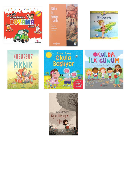 2-4 Yaş Etkinliklerle Boyama Kitabı 1... +6 Eğitim Kitabı