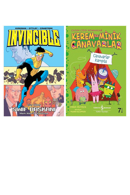 Invincible 4: Sınıf Başkanı + 1 Kitap Daha (Set)