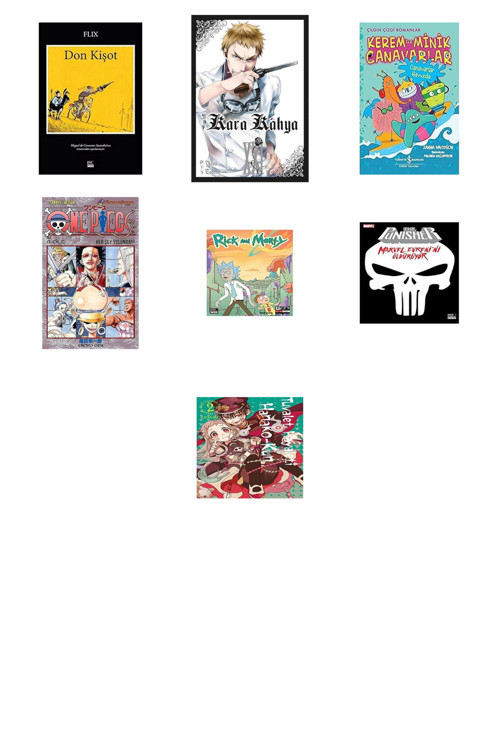 Don Kişot + 6 Kitap Daha (Set)
