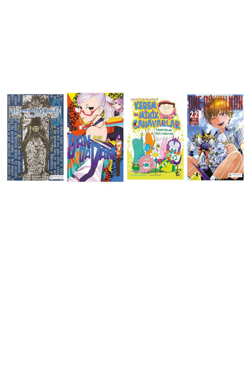 Death Note Ölüm Defteri 3 + 3 Kitap Daha (Set)