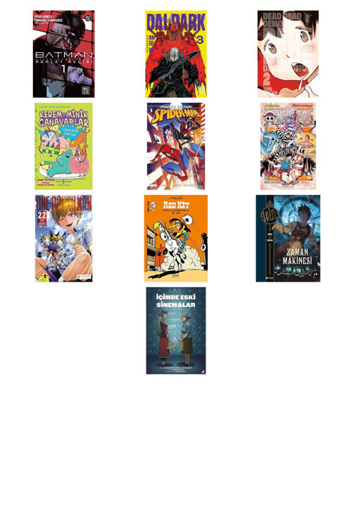 Batman – Adalet Avcısı 1 + 9 Kitap Daha (Set)
