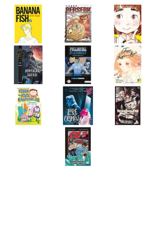 Banana Fish 6. Cilt + 9 Kitap Daha (Set)