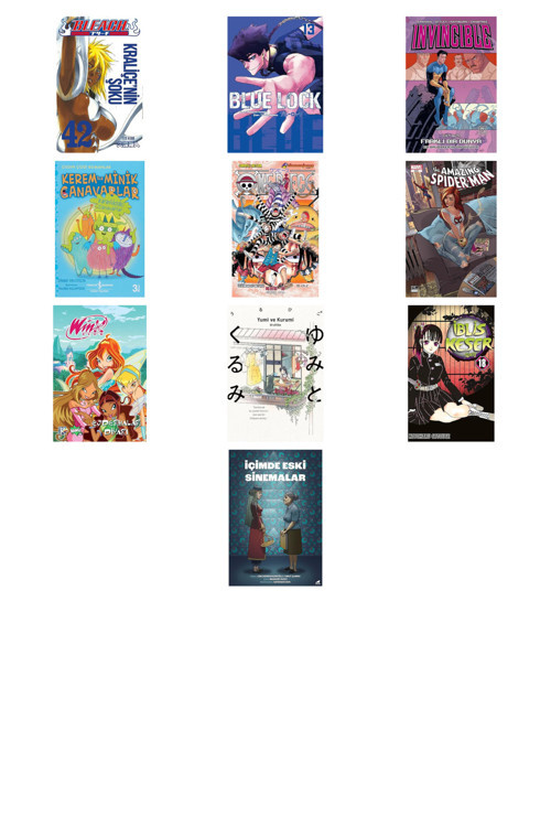 Bleach 42. Cilt + 9 Kitap Daha (Set)