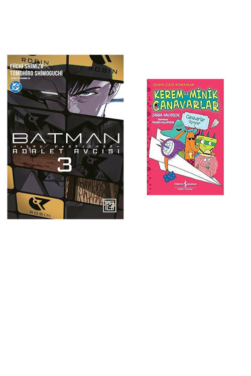 Batman – Adalet Avcısı 3 + 1 Kitap Daha (Set)
