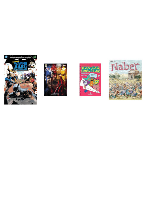 Batman: Wayne Ailesi Maceraları 1: Batman: Wayne Family Adventures Vol.1 + 3 Kitap Daha (Set)