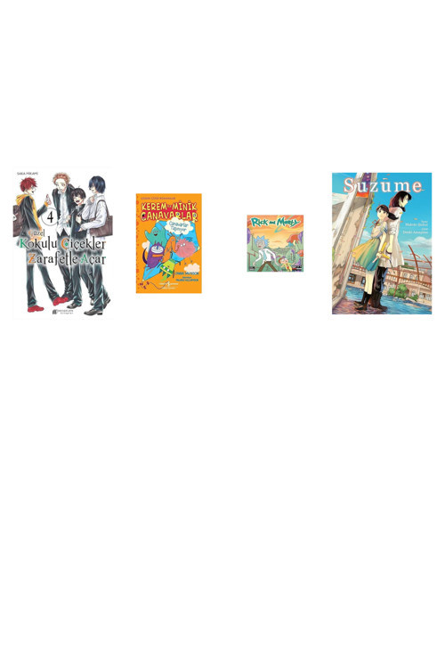 Güzel Kokulu Çiçekler Zarafetle Açar 4 + 3 Kitap Daha (Set)