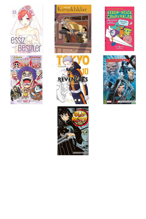 Eşsiz Beşizler 13.Cilt + 6 Kitap Daha (Set)