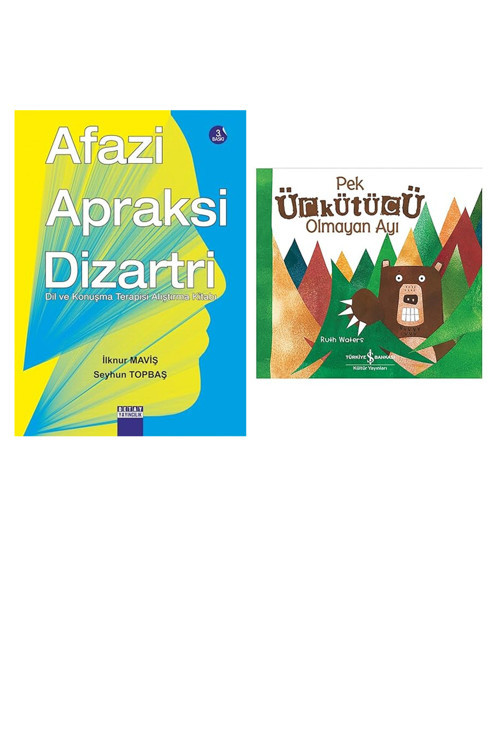 Afazi Apraksi Dizartri: Dil Ve Konuşma Terapisi Alıştırma Ki... +1 Eğitim Kitabı
