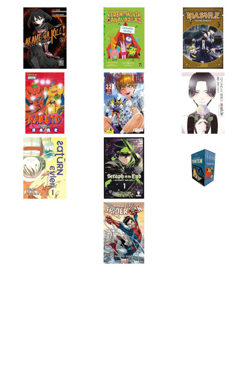 Akame, Keser 5 + 9 Kitap Daha (Set)