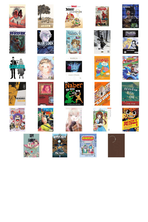1984 (Grafik Roman) + 28 Kitap Daha (Set)