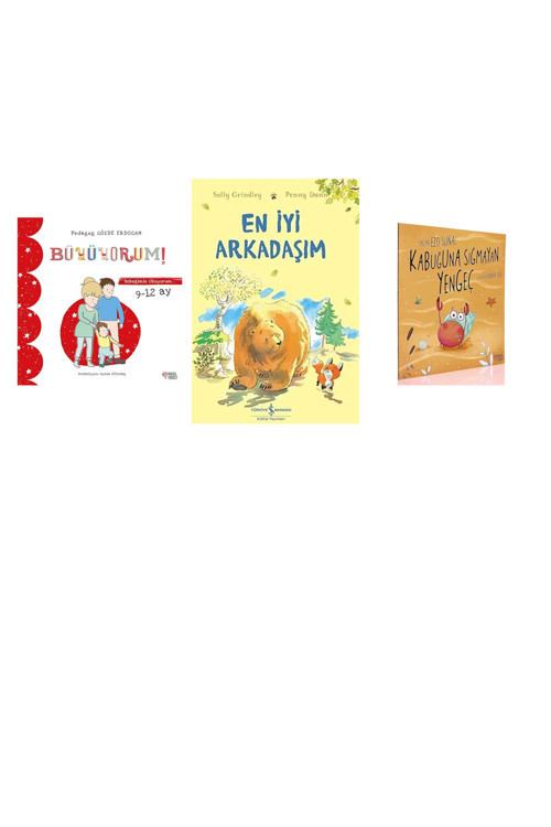 Bebeğimle Okuyorum - Büyüyorum: 9-12 Ay... +2 Eğitim Kitabı