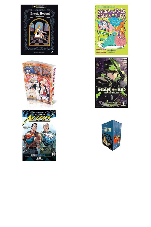Erkek Bedeni + 5 Kitap Daha (Set)