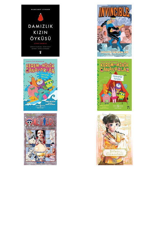 Damızlık Kızın Öyküsü: Çizgi Roman + 5 Kitap Daha (Set)