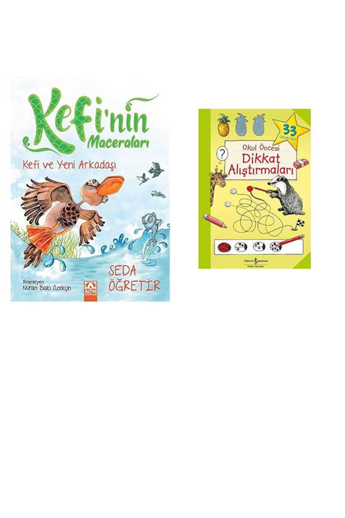 Kefi'Nin Maceraları - Kefi Ve Yeni Arkadaşı... +1 Eğitim Kitabı