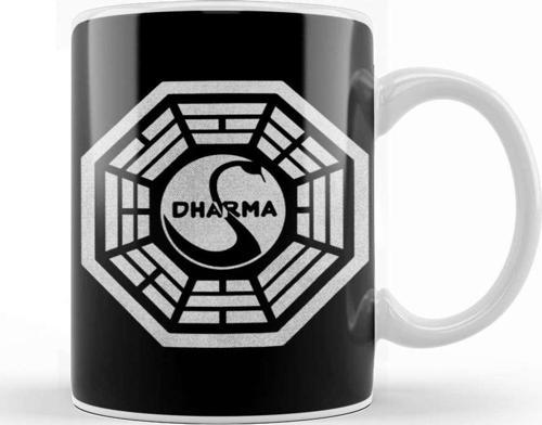 Dharma Lost 01 Kupa Bardak Porselen
