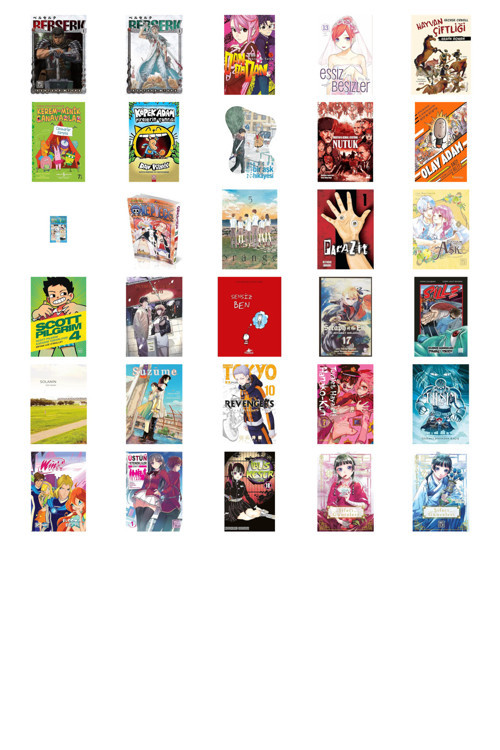 Berserk 1 + 29 Kitap Daha (Set)
