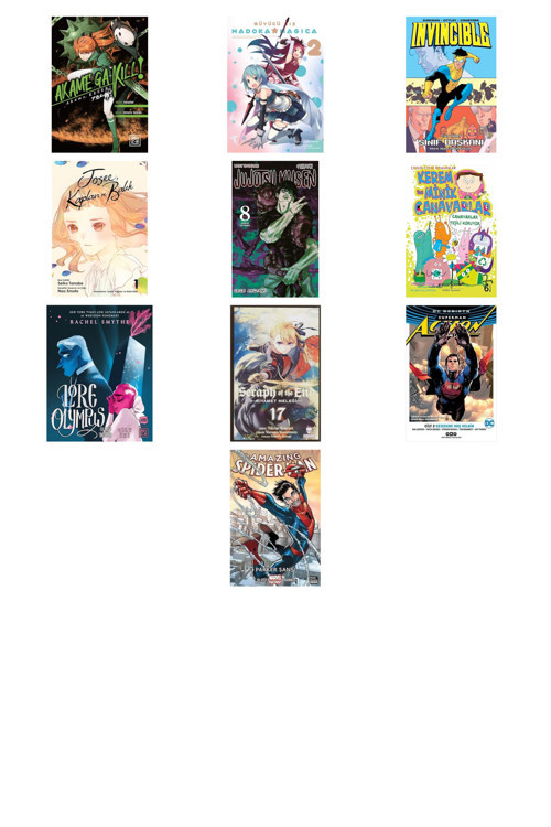 Akame, Keser 8 + 9 Kitap Daha (Set)
