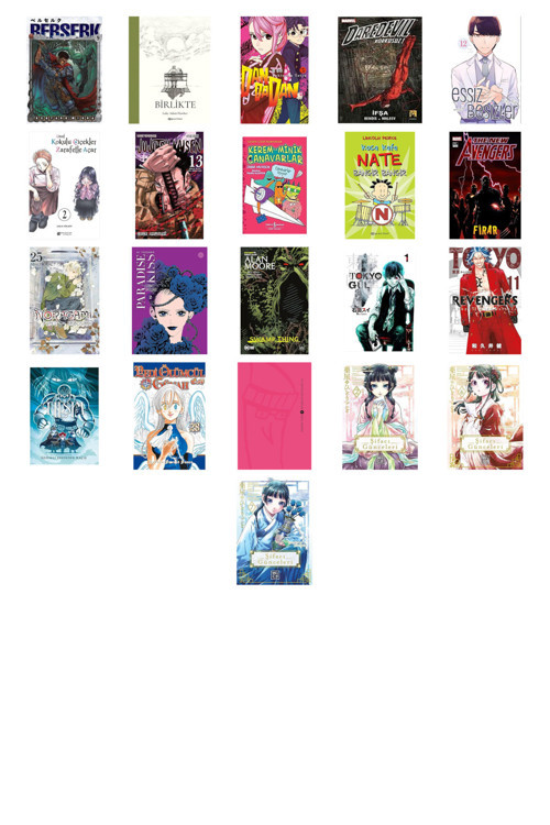 Berserk 9 + 20 Kitap Daha (Set)