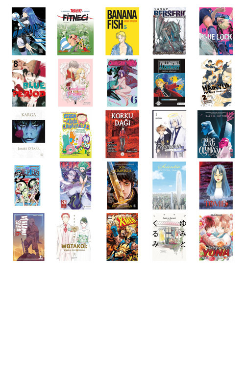 Akame, Keser 9 + 24 Kitap Daha (Set)