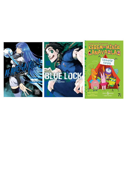 Akame, Keser 9 + 2 Kitap Daha (Set)