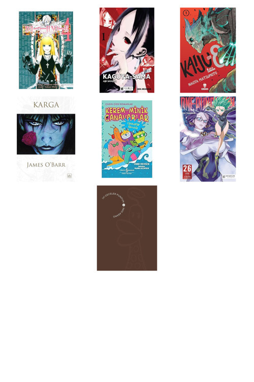 Death Note - Ölüm Defteri 4 + 6 Kitap Daha (Set)