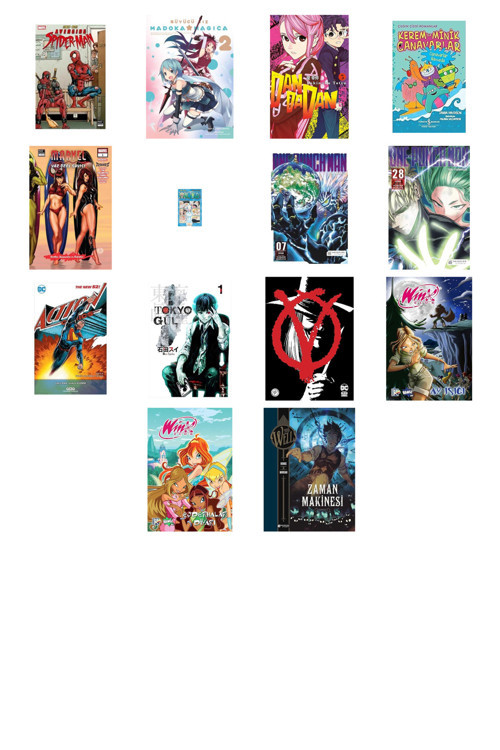 Avenging Spider-Man 04 + 13 Kitap Daha (Set)