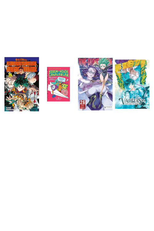Kahramanlık Akademim 26. Cilt + 3 Kitap Daha (Set)