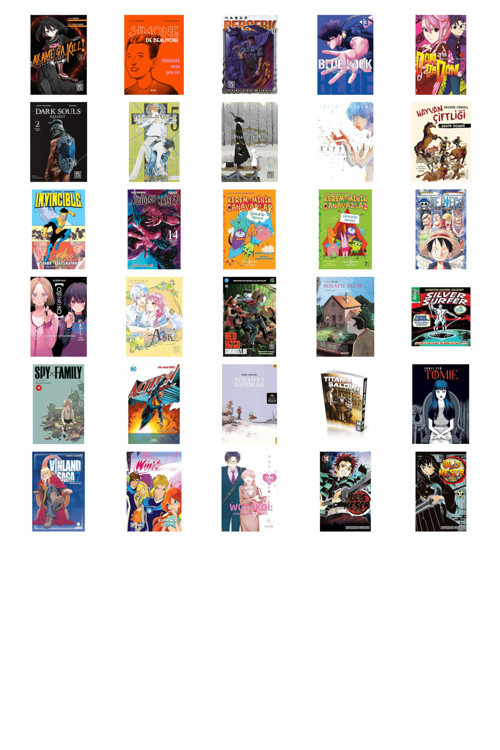 Akame, Keser 5 + 29 Kitap Daha (Set)