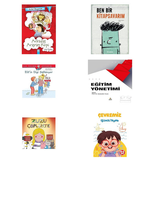 Artık Okuyorum 7: Arkadaş Arayan Kirpi... +5 Eğitim Kitabı