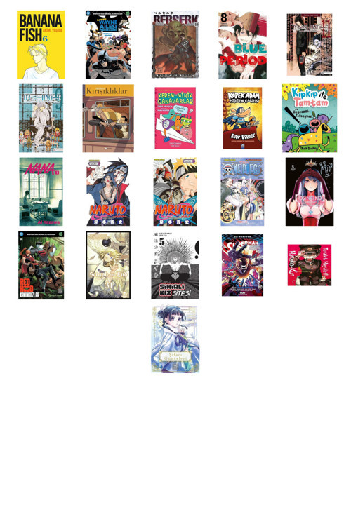 Banana Fish 6. Cilt + 20 Kitap Daha (Set)