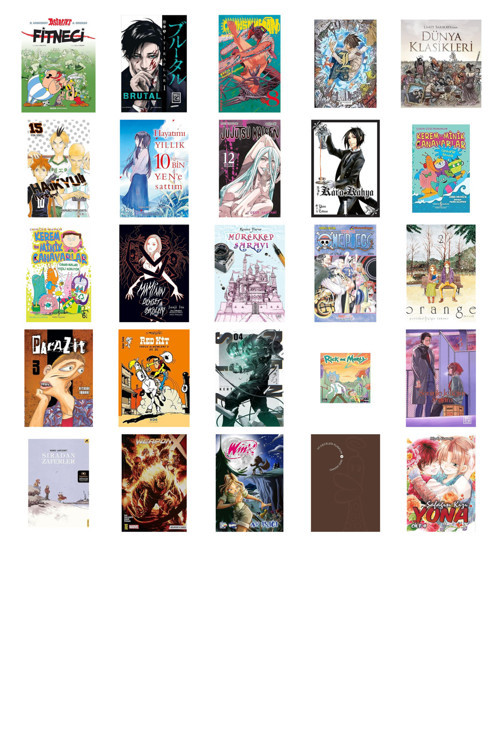 Asteriks 15 - Fitneci + 24 Kitap Daha (Set)