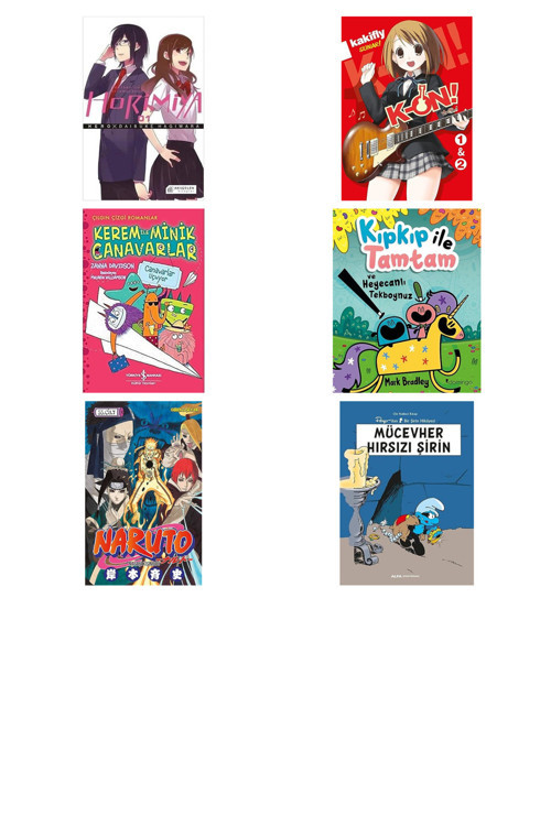 Horimiya - Horisan İle Miyamurakun 1. Cilt + 5 Kitap Daha (Set)
