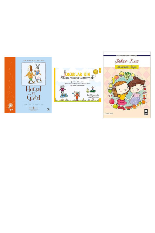 Hansel Ve Gretel: Bir Varmış Bir Yokmuş... +2 Eğitim Kitabı