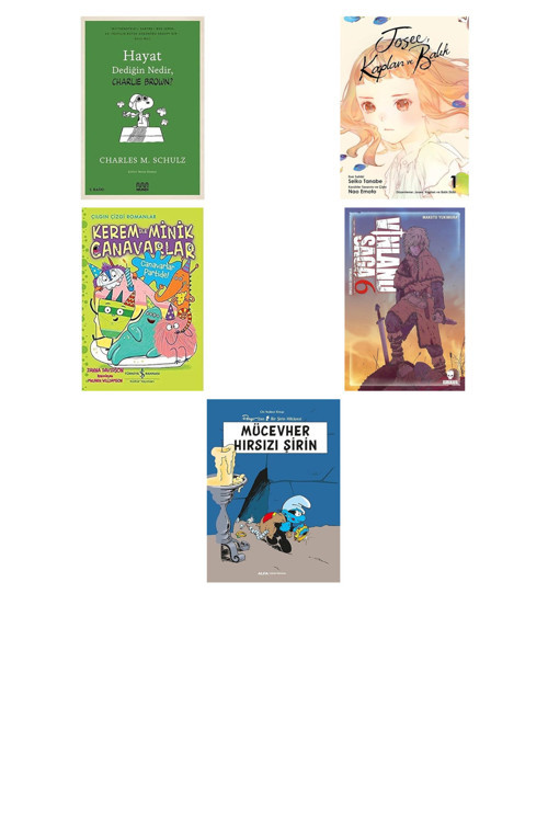 Hayat Dediğin Nedir, Charlie Brown? + 4 Kitap Daha (Set)