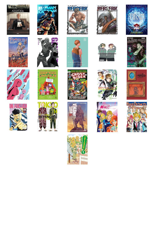 Atatürk (Çizgi Roman) + 20 Kitap Daha (Set)