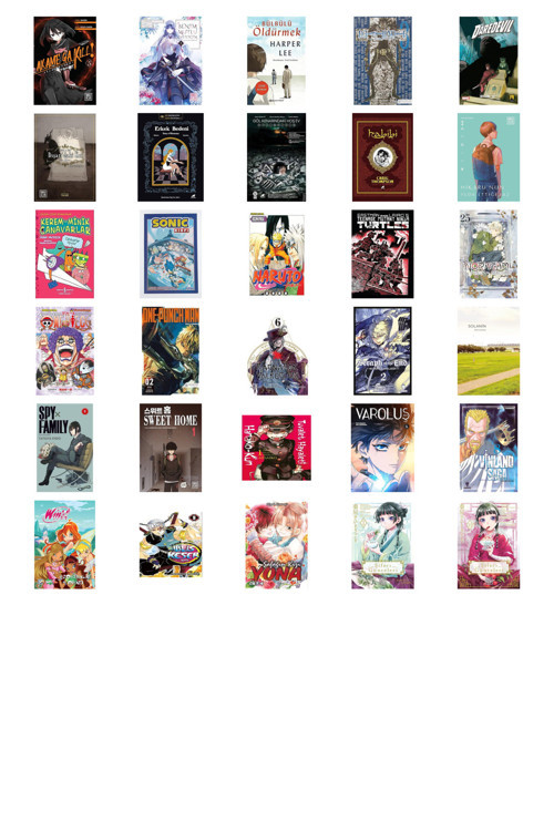 Akame, Keser 5 + 29 Kitap Daha (Set)